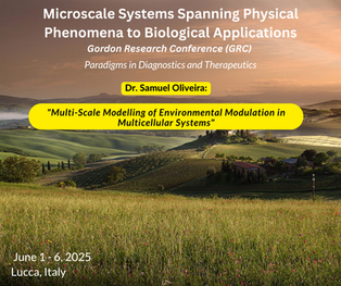 Dr. Samuel Oliveira at GRC 2025 | Physics and Chemistry of Microfluidics