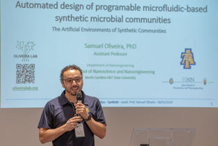 Sam Participates in the Historic 1st Brazilian Congress of Synthetic Biology.