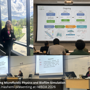 Oliveira Lab Presents Constraint-Aware Biofilm Design at IWBDA 2026
