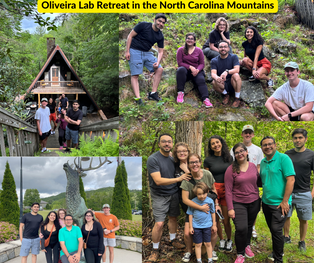 Oliveira Lab Retreat in the North Carolina Mountains