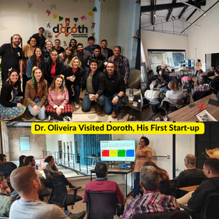Celebrating Innovation: Dr. Oliveira Visits Doroth — Oliveira's First Start-Up