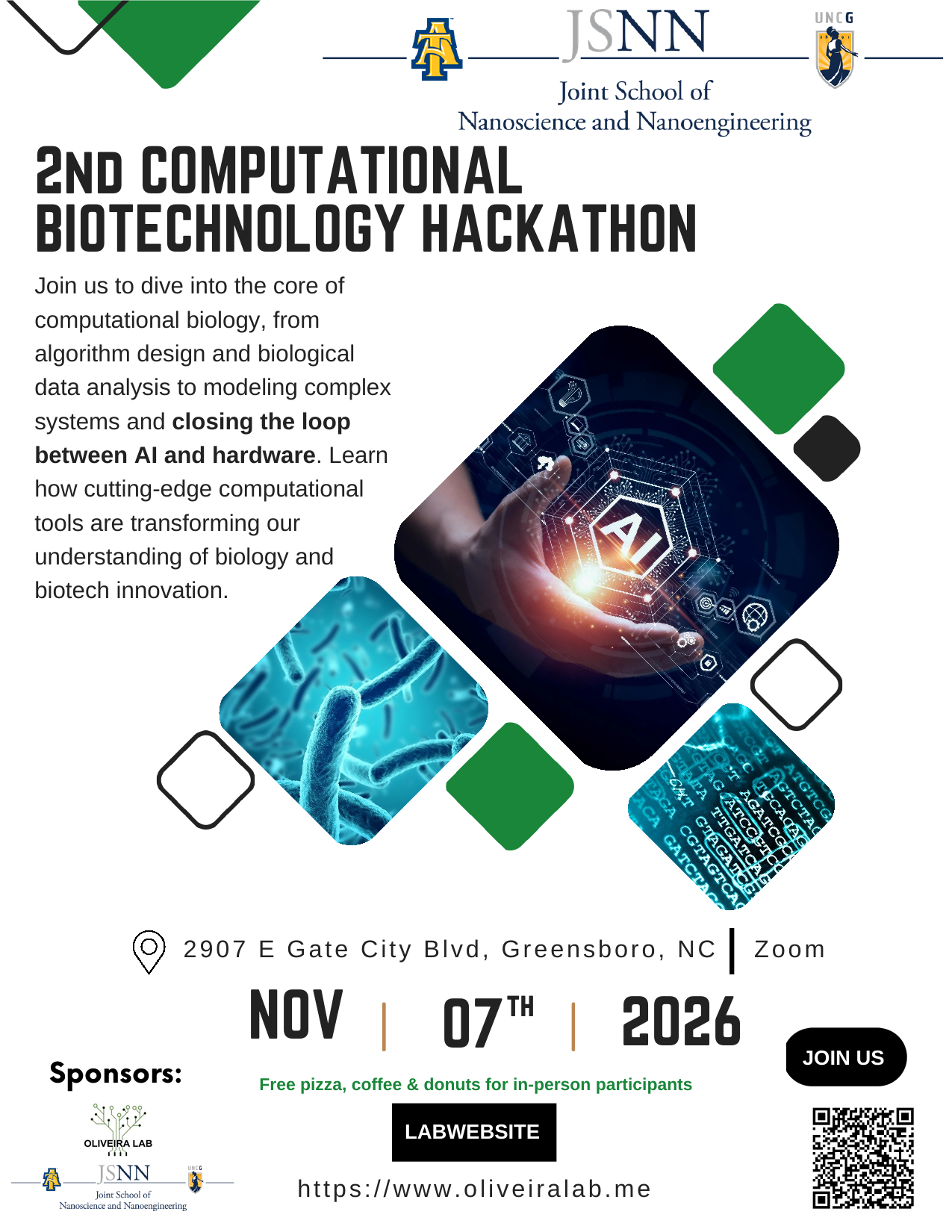 Join Us for the 2nd Computational Biotechnology Hackathon