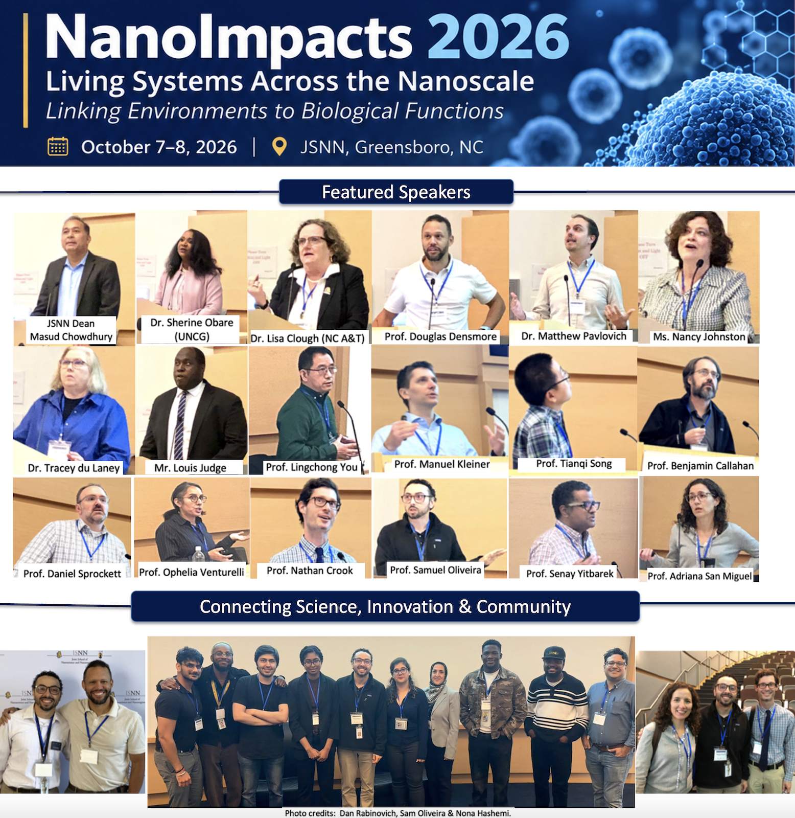 NanoImpacts 2026: Bringing Together Leading Minds in Nanoscience, Biotechnology, and Engineering