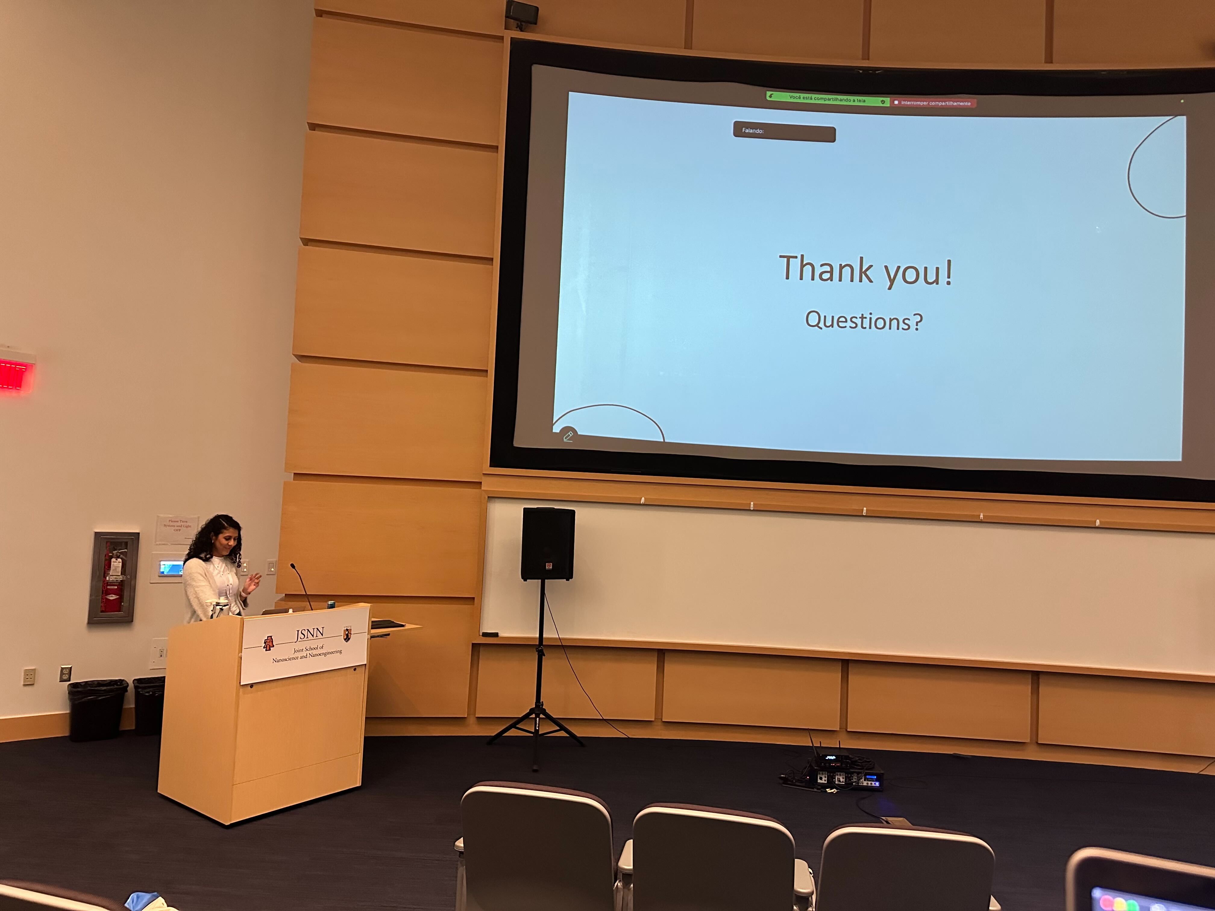 Dr. Oliveira Presents at NanoSIMST 2025