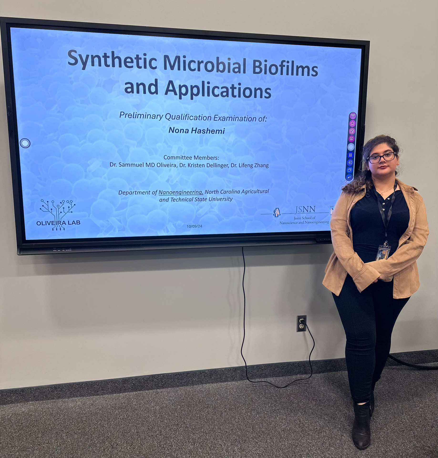  Dr. Oliveira Presents at NanoSIMST 2025