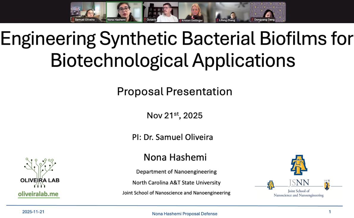 Dr. Oliveira Presents at NanoSIMST 2025