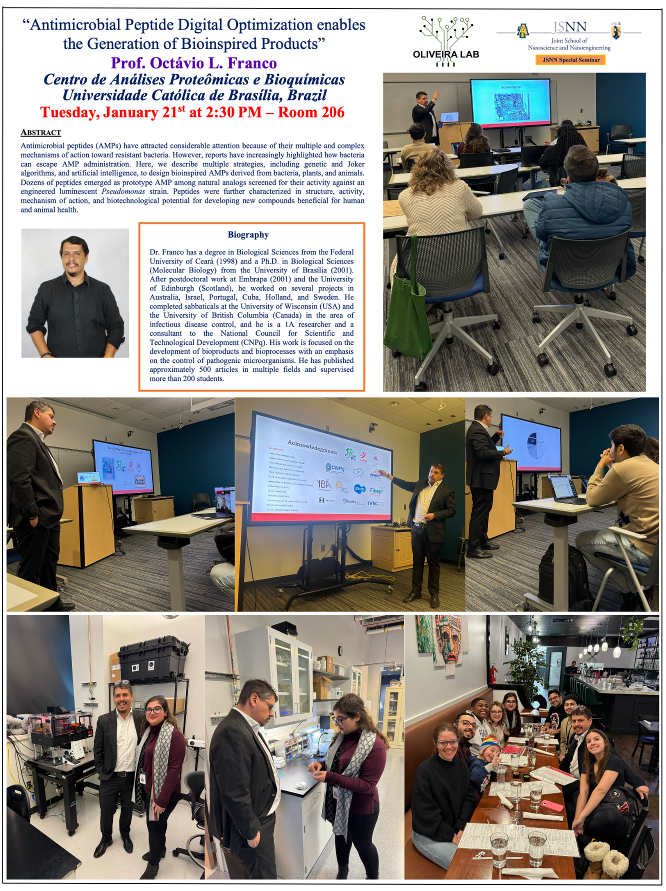 Dr. Oliveira Presents at NanoSIMST 2025